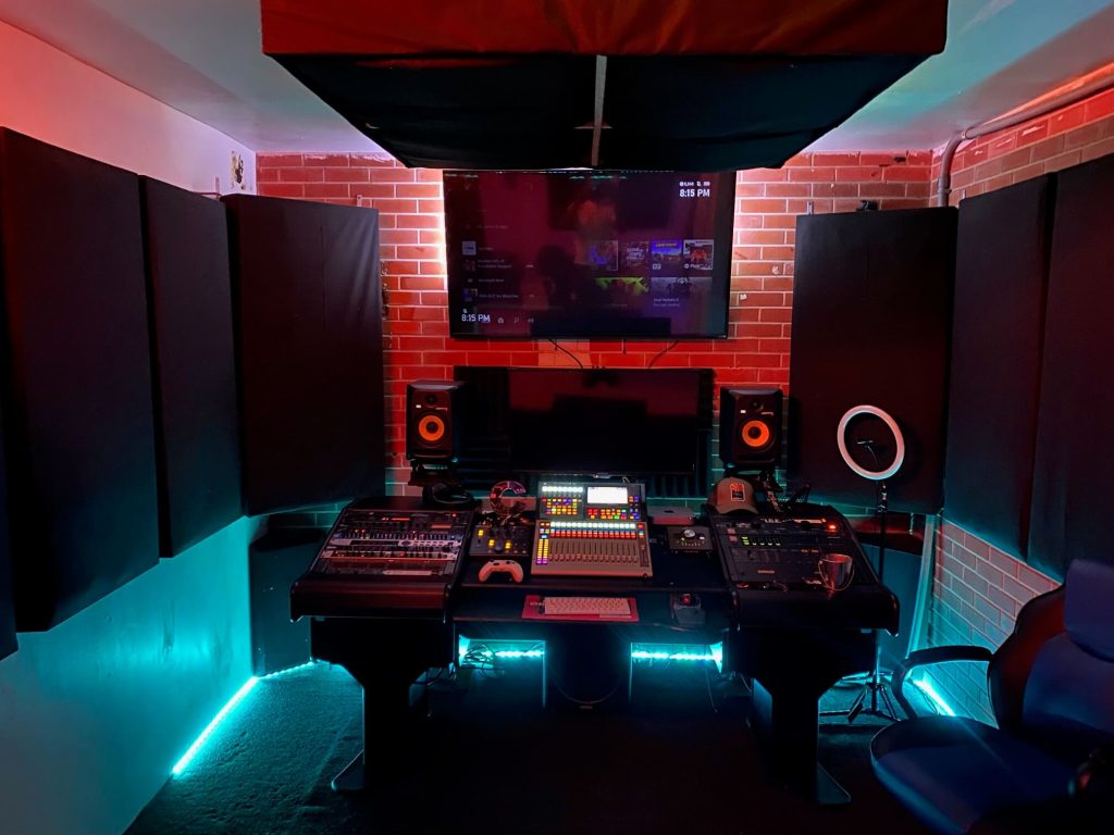 Music studio space at Fountainbleau Self Storage in New Orleans, LA